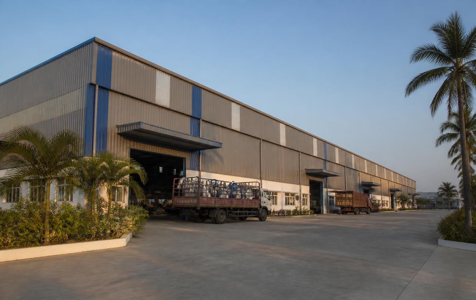 Exterior of the Panchvati valve manufacturing plant in MIDC Ambad, Nashik